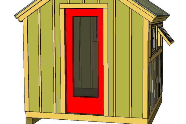 Building Shed Doors From Plywood