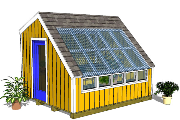 Wood Greenhouse Plans – We Added A New Greenhouse Shed Plan!