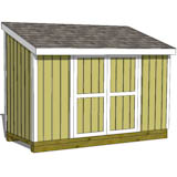 Lean to Storage Shed Plans