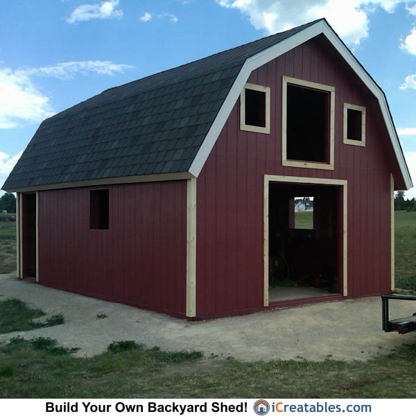  the shed is the place to find this and other 16 24 gambrel shed plans