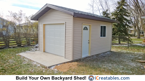 see this and other garage door shed plans. Our garage door shed plans ...