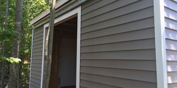 12x16 Backyard Shed With Sliding Barn Doors