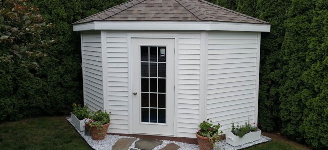 10x10 5 Sided Corner Shed Plan