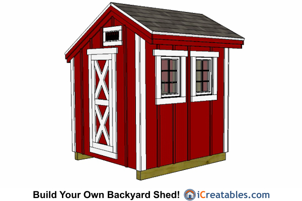 6x6 Chicken Coop Plans - Large Chicken Coop Plans