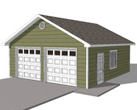 24x24 Garage Material List