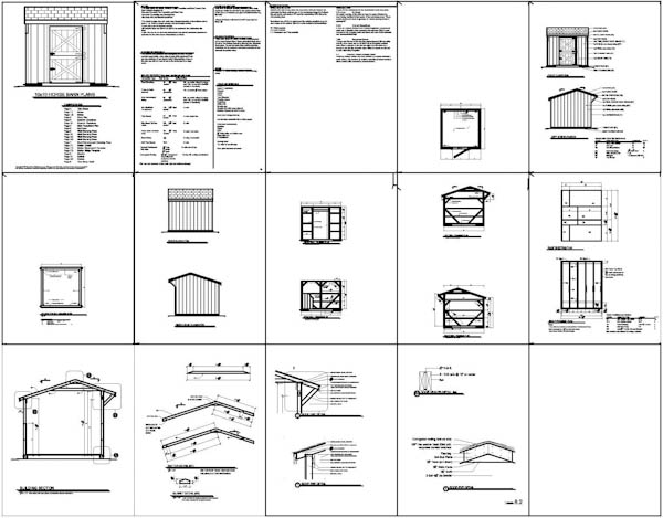 Tuesday, March 17, 2015 10X10 One Stall Horse Barn Plans | Small Horse Barn Plans