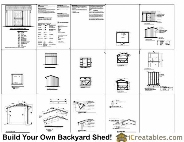 1 Stall Horse Barn Plans