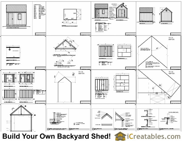 shed plans example