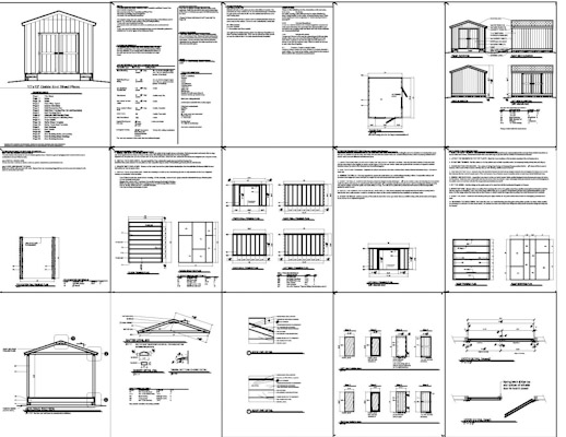 shed plans example