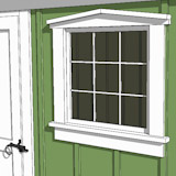 Colonial Shed Plans