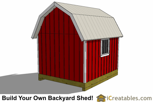 10x14 Small Barn Shed Plans | Gambrel Shed Plans