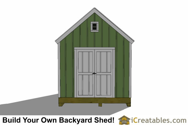6X8 Garden Shed Plans