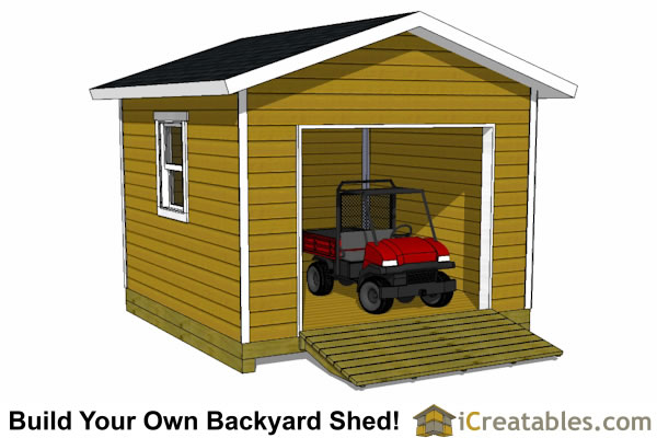 12x12 Shed Plans - Build Your Own Storage, Lean To, or ...