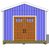 Storage Shed Plans 12X12