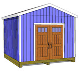 12x12 shed plans gable