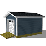 10x16 shed plan right