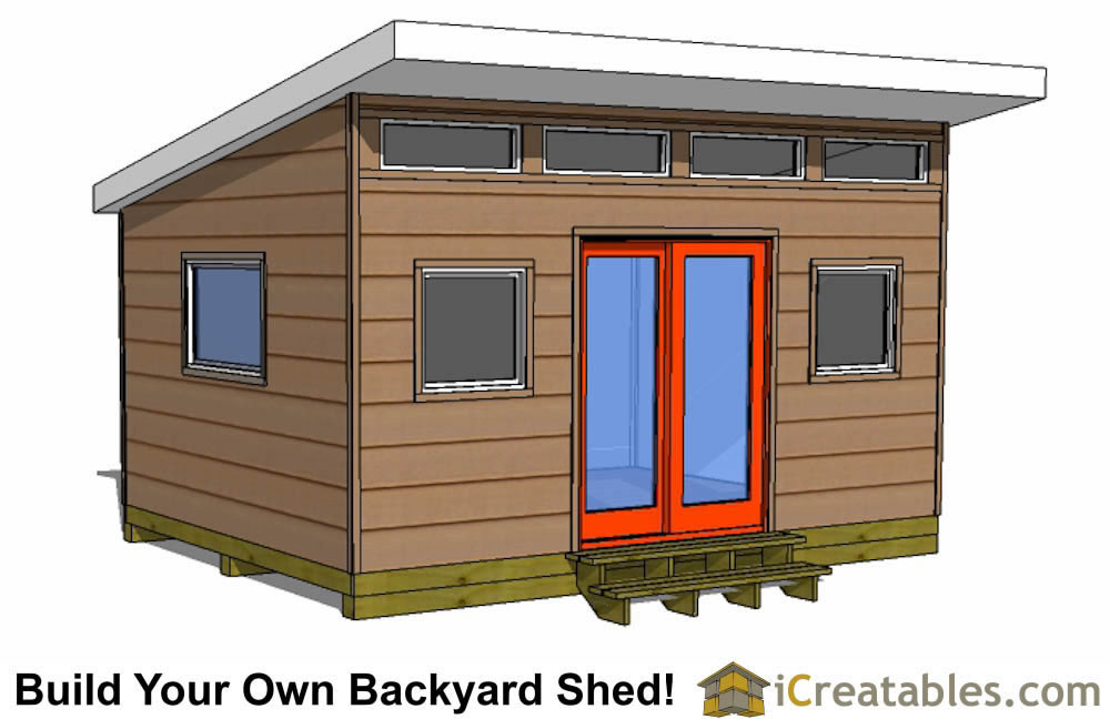 12x16 Shed Plans - Professional Shed Designs - Easy 