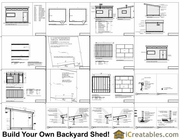 Free 12X16 Shed Plans