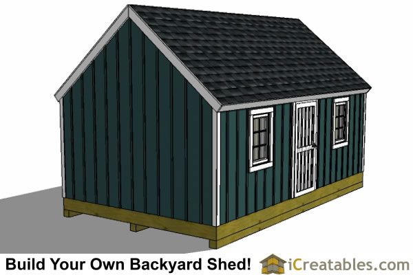 12X20 Shed Plans