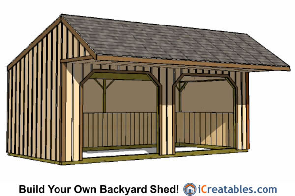 Run in Shed Plans