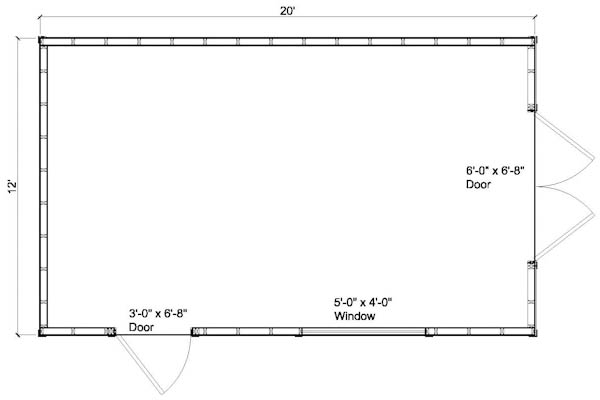 12x20 Shed Plans 12x20 Storage Shed Plans icreatables.com