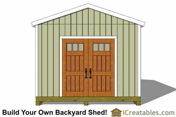 12X20 Storage Shed Plans