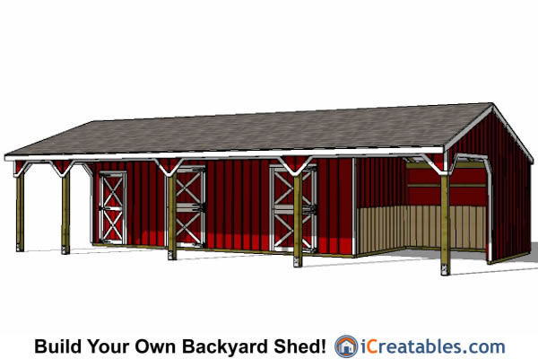 Small Horse Barn Plans 12x16 | Joy Studio Design Gallery ...