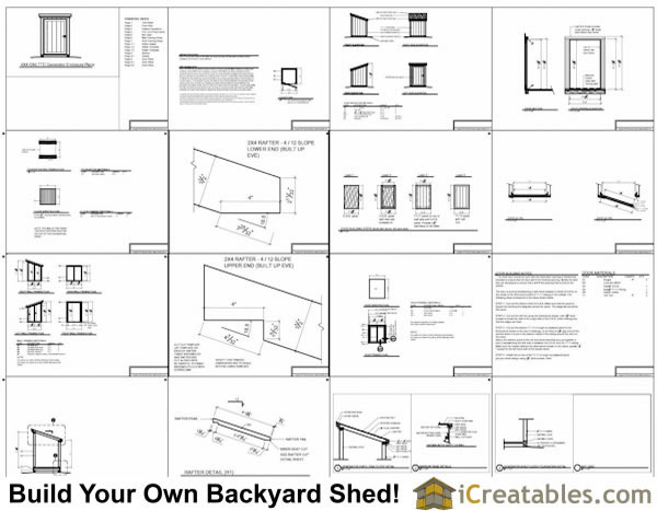 Generator Shed Plans