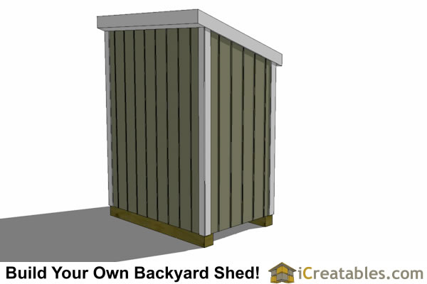 4X6 Storage Shed Plans