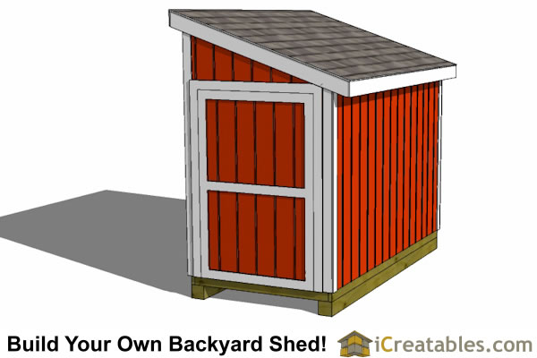 5x10 Lean To Shed Plans Lean To Shed PLans To Build From