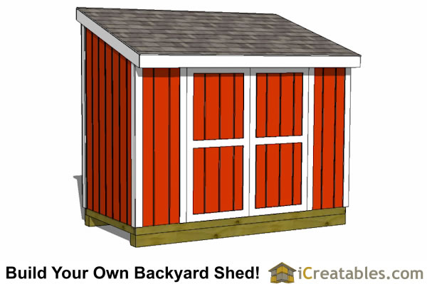 5X10 Storage Shed Plans