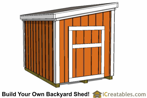 5x7 Generator Enclosure Shed Floor Plans