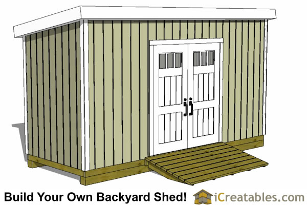 Lean to Storage Shed Plans