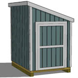 6X8 Storage Shed Plans