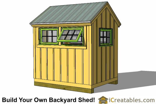 6X8 Storage Shed Plans