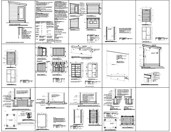 Modern Shed Plans