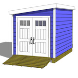 8X12 Storage Shed Plans