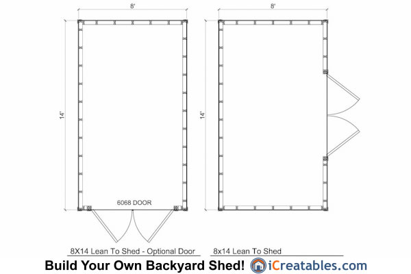 Storage Shed Floor Plans