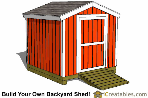 8x8 shed plans free