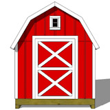 8x8 gambrel shed plans end