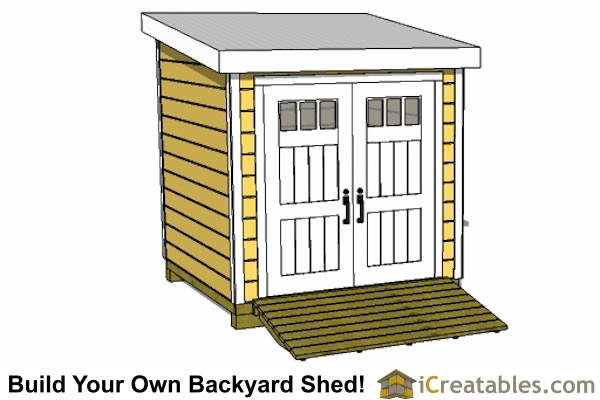 8x8 Storage Shed Plans - Easy to Build Designs - How to Build a Shed