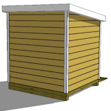 Lean to Storage Shed Plans