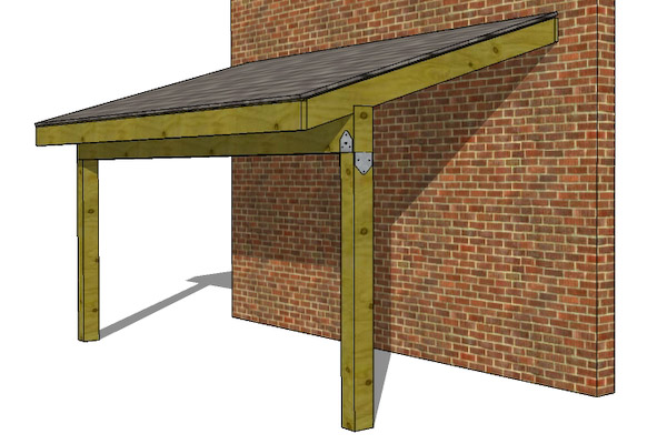 Wood Lean to Shed Plans