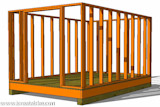 how to build shed walls