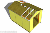 how to build a storage shed roof