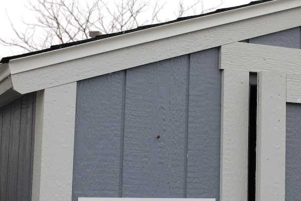 trim shed siding