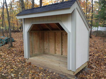garden shed floor frame