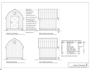 Shed Plans Examples | View Full Size Shed Plans By 