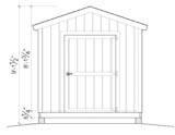 shed height graphic