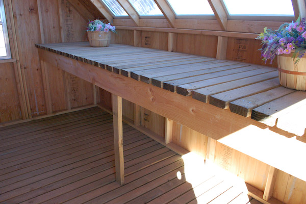 Greenhouse Table – Building a Garden Shed Table